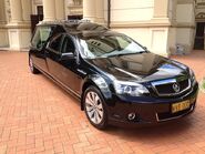 Modern Australian 'dual-cab' Holden Commodore hearse