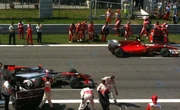 Italian GP starting grid (Alonso and Button)