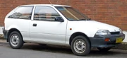 1989-1991 Suzuki Swift GA 3-door hatchback 01