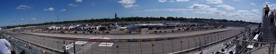2008 panorama with aluminum grandstands