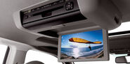 Available rear-seat DVD entertainment system with 9-inch display and two wireless headphones