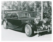 Saloon. This car has been converted to sealed beam headlights.