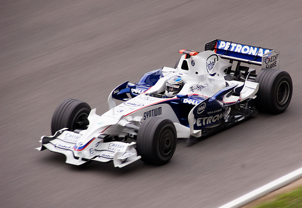 Model car BMW Sauber F1.08 Heidfeld 2008 Minichamps