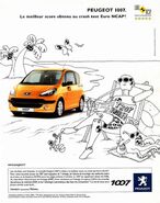 a Peugeot 1007 commercial