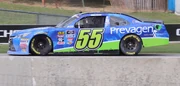 French racing in 2018 during his first NASCAR start at 