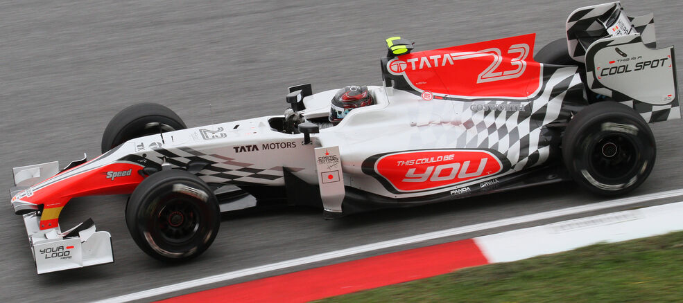Spark HRT F1 Team F111 2011 China GP 1/43 Vitantonio Liuzzi