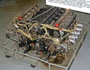 The BRM H16 engine, tough but not successful was a 16 cylinder 64 valve engine that powered the  team