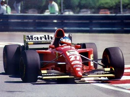 Jean Alesi Ferrari 1995