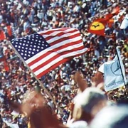 Crowds at the inaugural running of the United States Grand Prix at Indianapolis exceeded 200,000