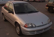 1998–2001 Pontiac Firefly sedan, Gen III