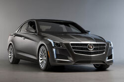 2014 Cadillac CTS front