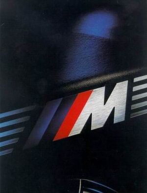 Bmw e34 m5 promo badge