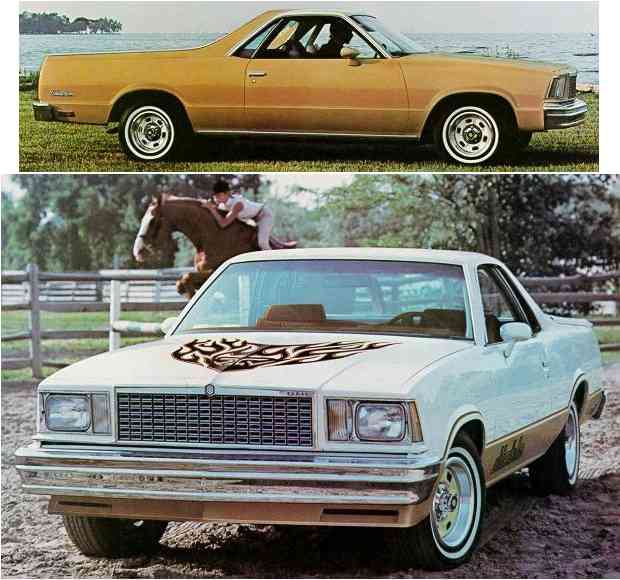 1977 Chevrolet Malibu El Camino (Sedan Pickup) 3.8 V6 (105 Hp) CAT