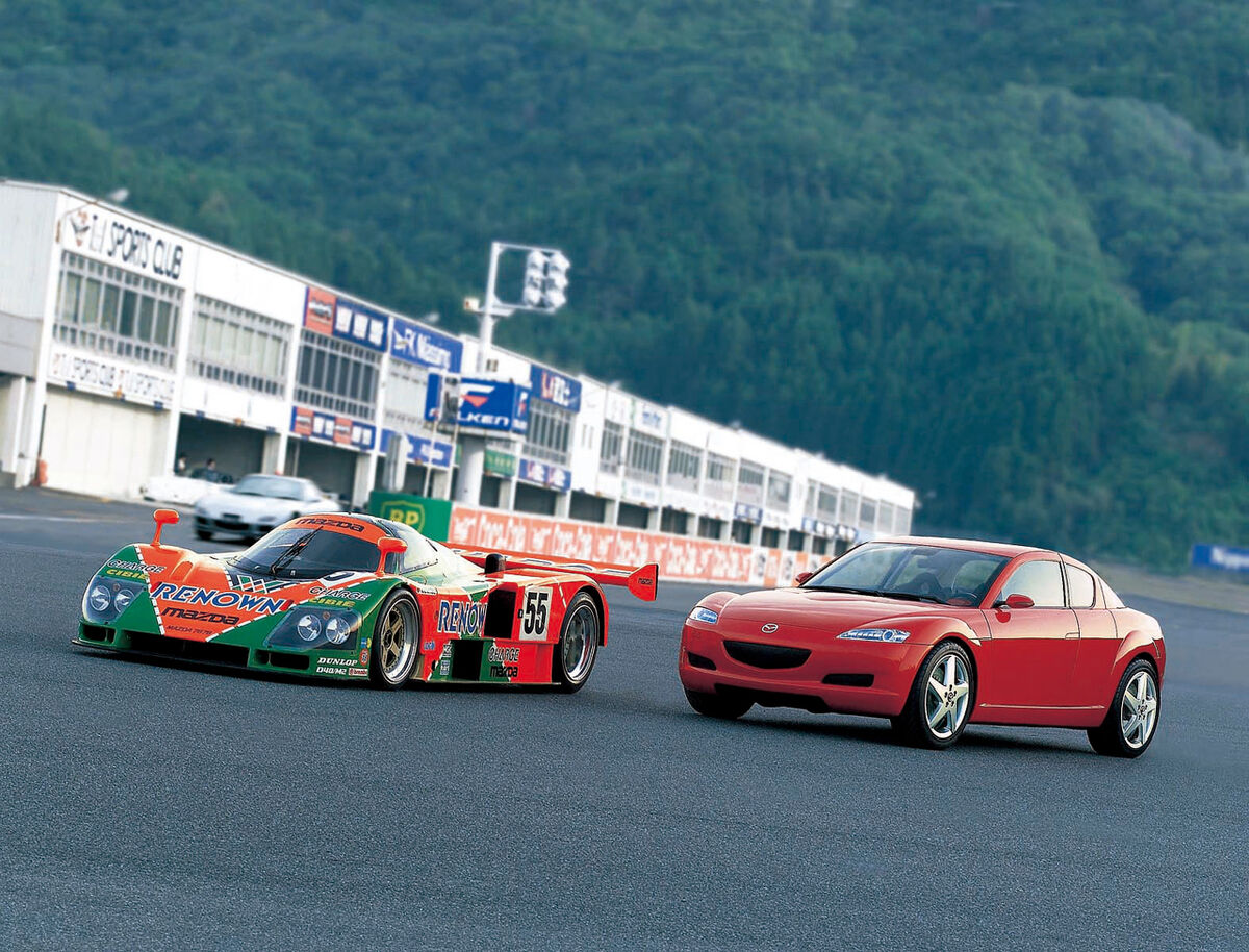 マツダ787　1997 Hiroshima Trip - Mazda 787B, Le Mans 24-hour Winner! - YouTube