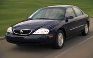 2001 Midnight Blue Mercury Sable