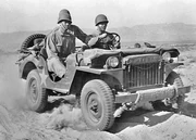 Willys MA jeep at the Desert Training Center, Indio, CA, June 1942