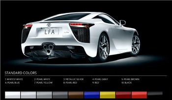 Lfa-colors standard