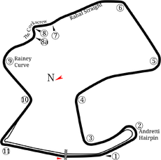 Track map of 