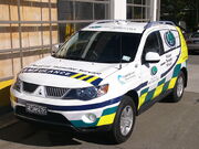 Wellington Free Ambulance Patient Transfer Car 461, Mitsubishi Outlander