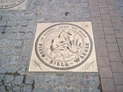 The handprints of the 2007 Le Mans-winning trio