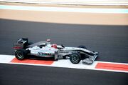 Schumacher abu dabi 2010