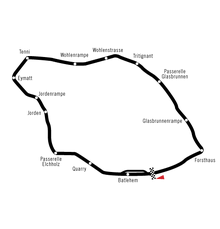 Circuit Bremgarten track layout