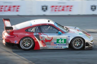 Seth Neiman Flying Lizard Porsche LBGP 2012