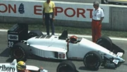  driving for EuroBrun at the .
