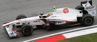 sergio perez 2012