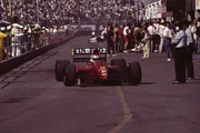  driving BMS Scuderia Italia's - at the 