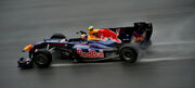  claimed his second career , being the solitary person on intermediate tyres during the third part of qualifying.
