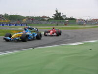 GP Imola2005 SchumiAlonso