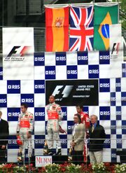 Podium 2007 USGP