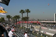 The Long Beach Street Circuit (pictured in 2009), where the race was held.