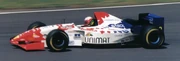  made his Formula One debut for the  team, in place of .