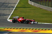 Massa driving at  home race – the .