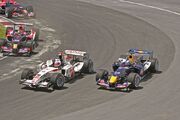 Barrichello and Klien overtake Canada 2006