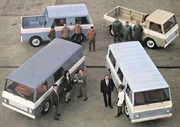 The Jeep "SV" line of Forward Control vans made in Spain