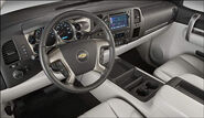 All New 2007 Chevrolet Silverado LT Interior