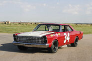 Ford galaxie 500 2-door hardtop nascar race car by holman-moody 8