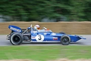 Tyrrell's first F1 car, the 001, being demonstrated at the 2008 .