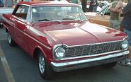 1965 Chevrolet Chevy II Nova SS coupé in red