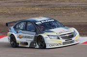 Chevrolet Official Team Cruze racing car in 2011.