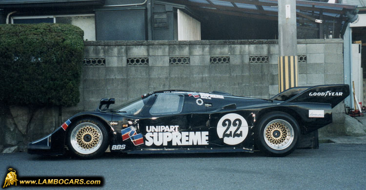Lamborghini countach qvx