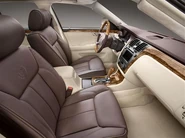 Interior of the DTS Platinum edition