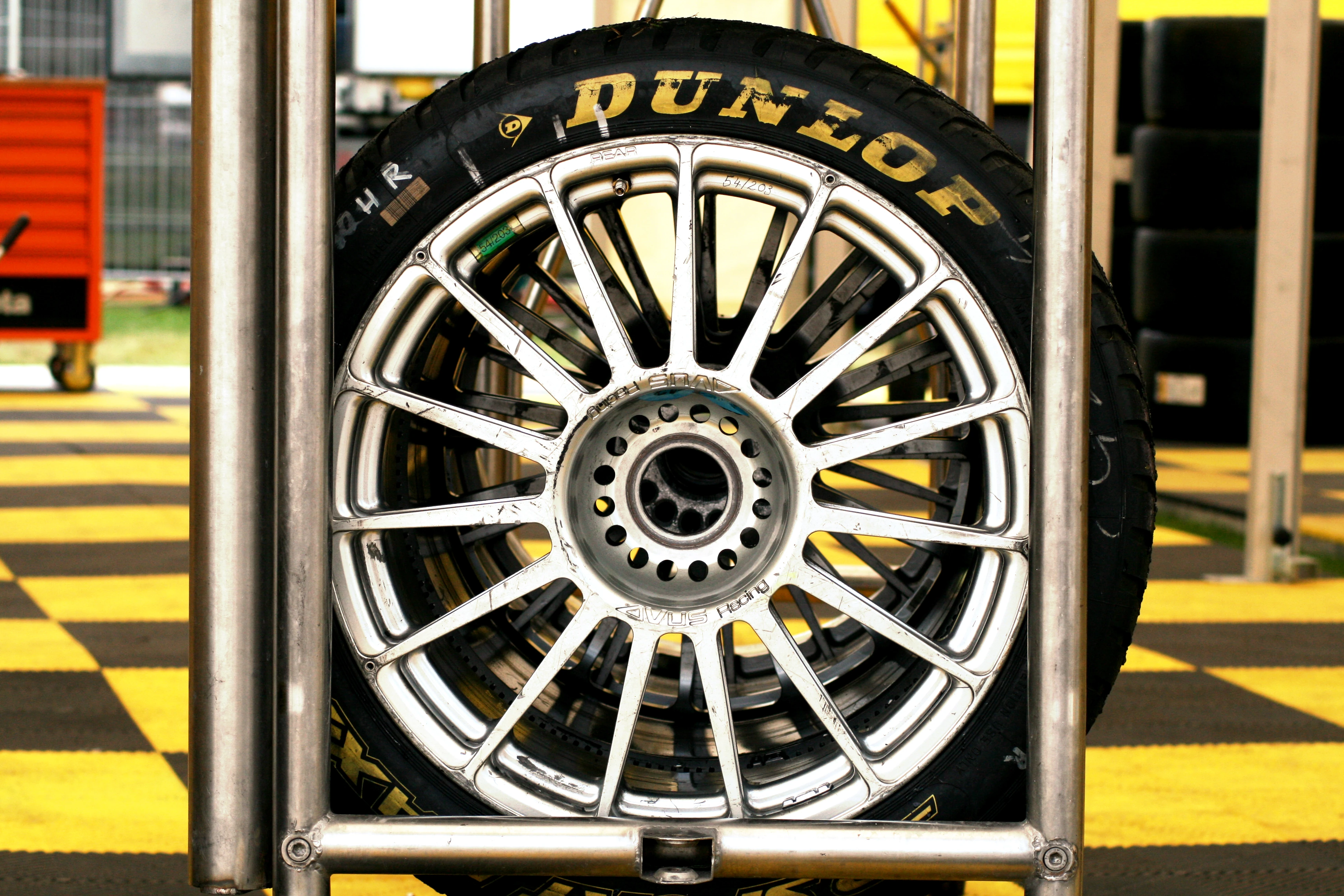 Buvard Publicitaire Dunlop - Pneus Vélo, Moto, Auto - Circa 1950