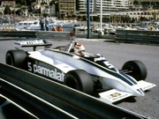 Piquet driving the  powered  at the .