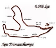 Spa-Francorchamps, used in 1983 and 1985–2003