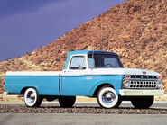 Ford f-100 custom cab styleside pickup 65