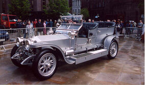 Rolls-Royce 1908 Silver Ghost プラモデル 1908 ROLLS-ROYCE SILVER GHOST BALLOON CAR 1/16 – J-BarHobbies